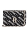 BALENCIAGA B Logo Wallet on Chain Bag