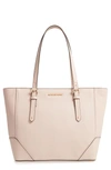 Michael Michael Kors Women's Large Aria Leather Tote In Soft Pink