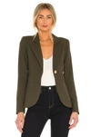 Smythe Classic Duchess Blazer In Army