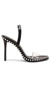 ALEXANDER WANG NOVA LOGO SANDAL,AWAR-WZ16