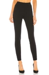 Spanx The Perfect Petite Black Pant Cropped Flare Pants In Classic Black