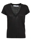 Iro Rodeo Low-cut T-shirt In Black