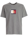TOMMY HILFIGER Flag Logo T-shirt,74EA9042-4919-46EF-91FA-03E42783A936
