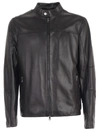 Michael Kors Une Amourette Leather Jackets In Black