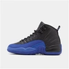 Nike Big Kids' Air Jordan Retro 12 Basketball Shoes In Black