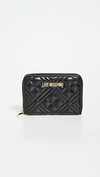 MOSCHINO QUILTED WALLET