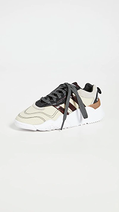 Adidas Originals By Alexander Wang Aw Turnout Trainers In C Black/l Brown/br Red