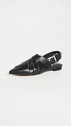 3.1 PHILLIP LIM / フィリップ リム DEANNA WOVEN POINTY FLATS