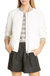 BRUNELLO CUCINELLI REVERSIBLE QUILTED BOMBER JACKET,MB5258837-201