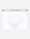 Dolce & Gabbana Dolce E Gabbana Mens White Cotton Boxer In White