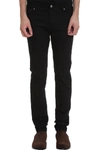 Acne Studios Black Skinny Fit Jeans In Black