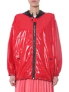 Givenchy Women's Hooded Wind Jacket In Red
