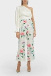 ANDREW GN Lace-Embroidered Floral Culottes