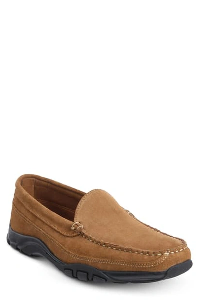 Allen Edmonds Boulder Driving Loafer In Tan Leather