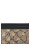 GUCCI LINEA BEE GG CARD CASE,2331669F260