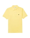 Lacoste Polo Shirt In Yellow