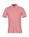 Drumohr Polo Shirt In Pastel Pink