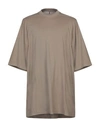 Rick Owens Drkshdw T-shirt In Dove Grey