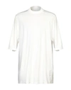 Rick Owens Drkshdw T-shirt In White