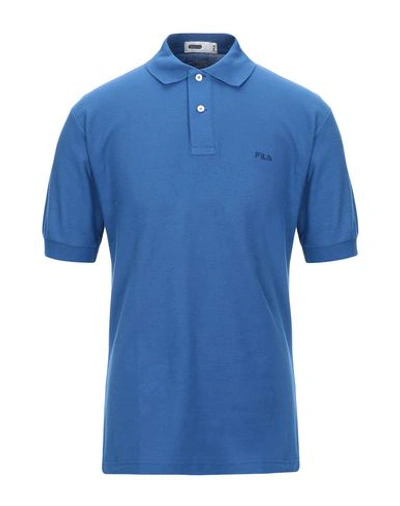 Fila Polo Shirt In Blue