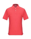Fila Polo Shirts In Red