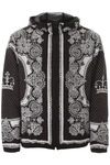 DOLCE & GABBANA BANDANA AND CROWN JACKET,201450UIM000001-HN74D