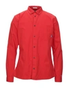 Tommy Jeans Solid Color Shirt In Red
