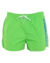 Dsquared2 Swim Shorts In Light Green