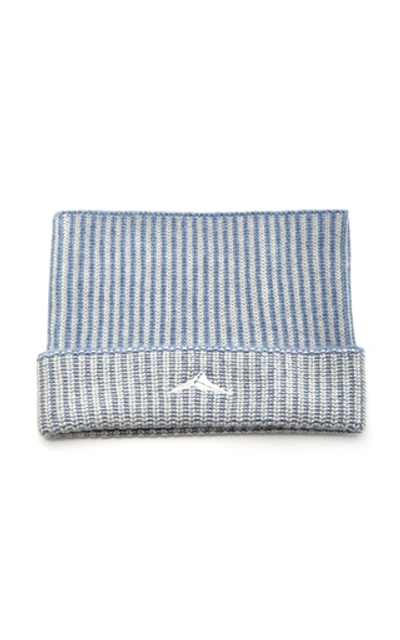 Sease Turtle Ribbed Cashmere Neck Warmer In Grey