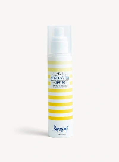 Supergoop ! Healthy Glow Sunless Tan Sunscreen Spf 40 In Yellow