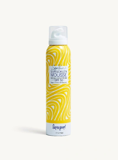 Supergoop Super Power Sunscreen Mousse Spf 50 7.1 oz !