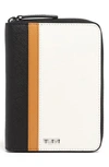 TUMI BELDEN LEATHER ZIP AROUND PASSPORT CASE,125078-T448