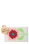 SUSAN ALEXANDRA BLOSSOM BEADED CARD HOLDER,CH-0002