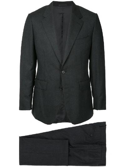 Gieves & Hawkes Two-piece Fitted Suit In Black