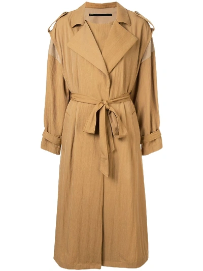 Muller Of Yoshiokubo 'three Way' Trenchcoat In Neutrals