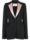 CAROLINA HERRERA TWO-TONE BLAZER