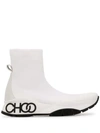 JIMMY CHOO RAINE SOCK SNEAKERS