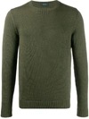 ZANONE LONG-SLEEVE FITTED JUMPER