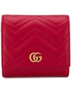 GUCCI SMALL QUILTED GG WALLET