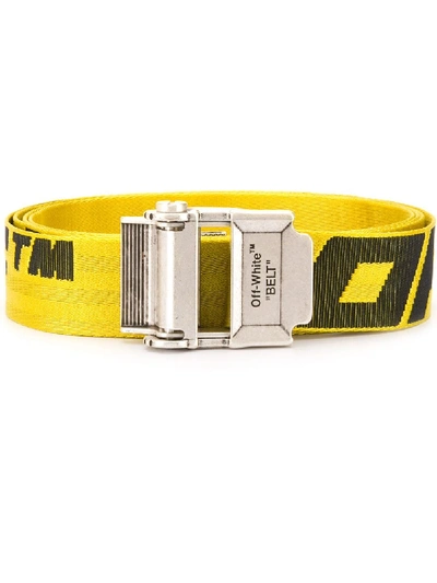 Off-white 2.0 Industrial Belt In 黄色