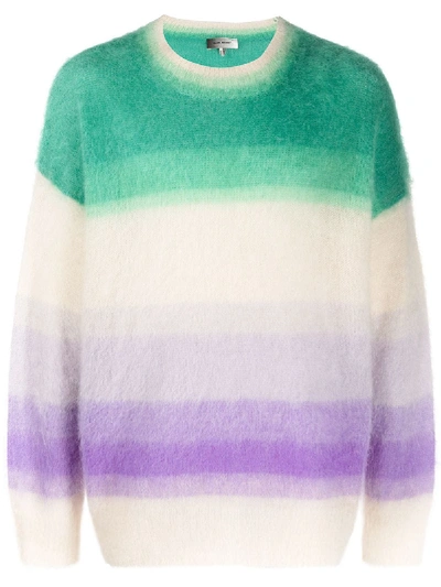 Isabel Marant Colour-block Jumper In Neutrals