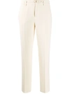 RED VALENTINO BELTED TAILORED TROUSERS