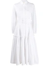 SARA BATTAGLIA BELTED PRAIRIE DRESS