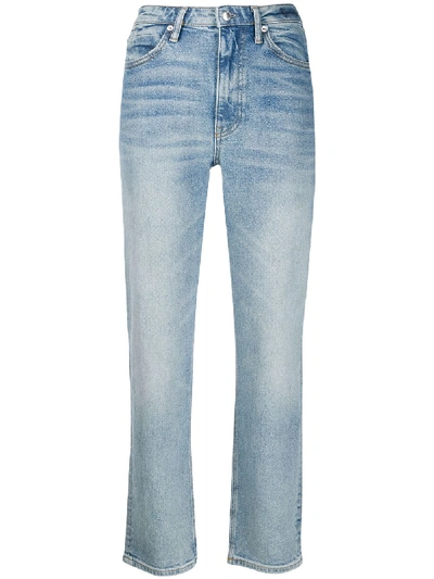 Alexander Wang Cult Flex Denim Jeans In Blue