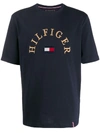 TOMMY HILFIGER EMBROIDERED LOGO T-SHIRT