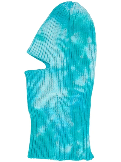 Off-white Cloudy Sky-effect Balaclava In Blue