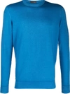 Drumohr Knitted Jumper In Blue