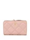 MARC JACOBS THE QUILTED SOFTSHOT COMPACT WALLET