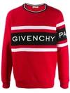 Givenchy Sweatshirt Mit Logo In Red