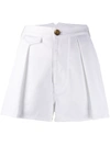 DSQUARED2 HIGH-WAISTED A-LINE SHORTS